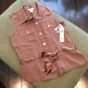 Brown Canyon Ranch Belted Vest